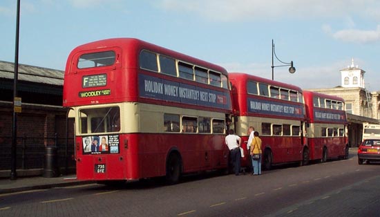 Convoy at Reading station