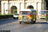 Another of those ubiquitous AEC Mercurys, this time with Farrugia body, streams out though Floriana in the evening sun