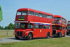Preserved RM1955 in a later variation of London Transport livery.